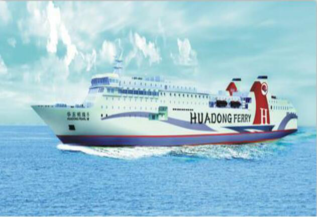 榮中韓航線首艘新建客滾船“華東明珠8”影院、酒吧、KTV音視頻燈光